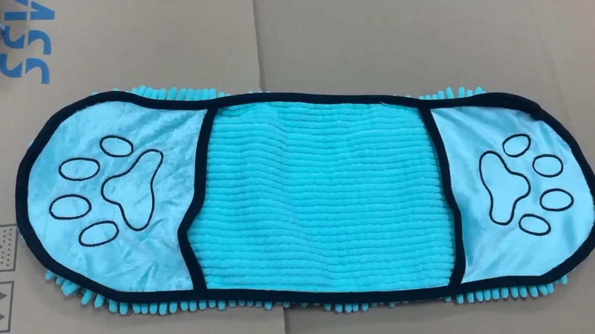 Microfibre pet bathrobe